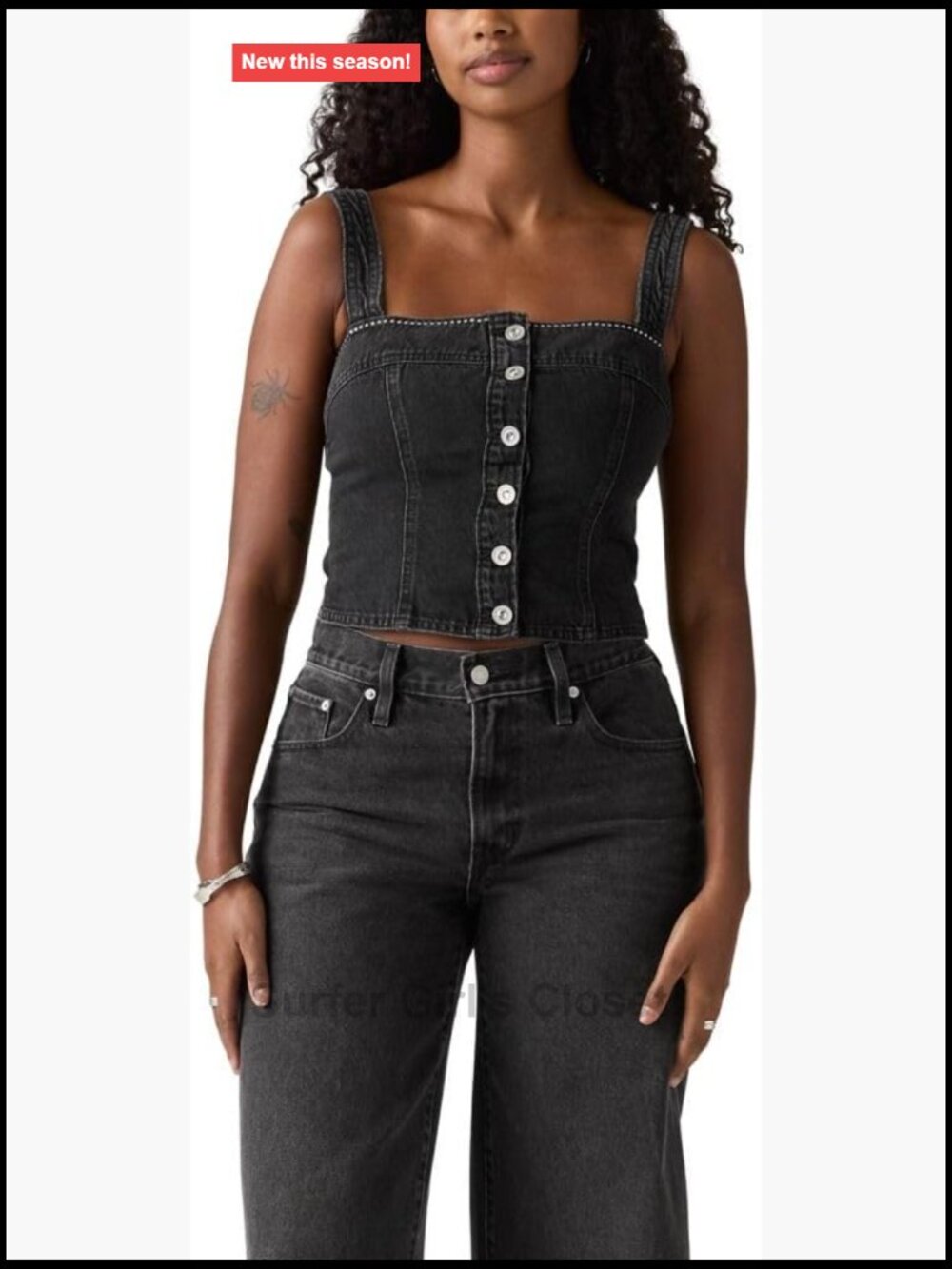 Women's Square Neck Sleeveless Cotton Tank Top Pull-On